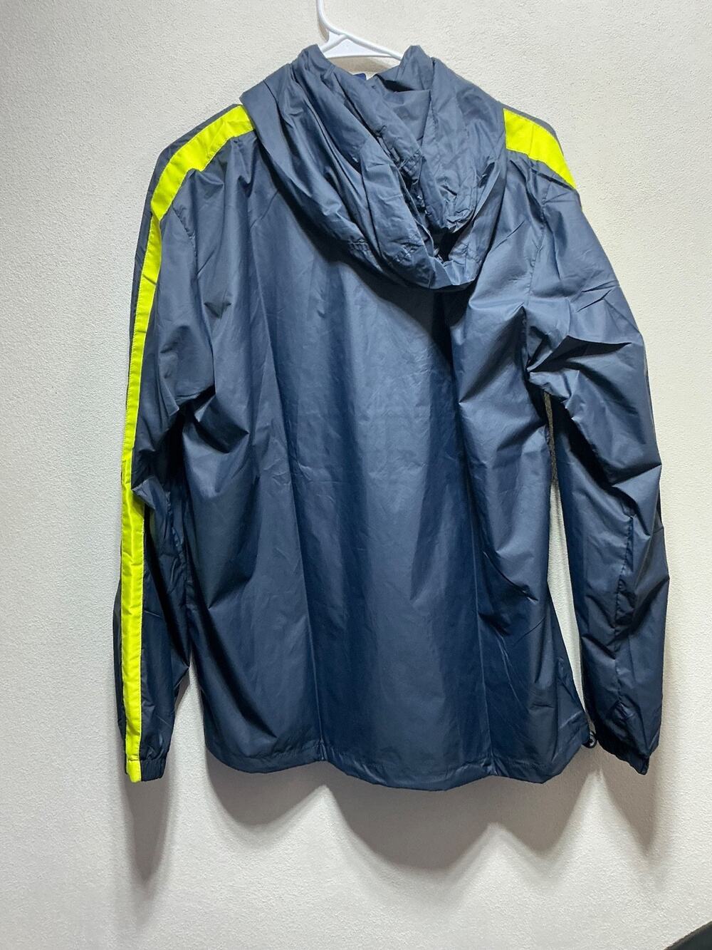 Men's Navy Tottenham Hotspur Anorak Hoodie Half-Zip Jacket size S